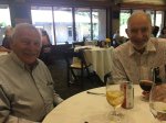 Hal Mooney and Paul Ehrlich at the Stanford Staff Club